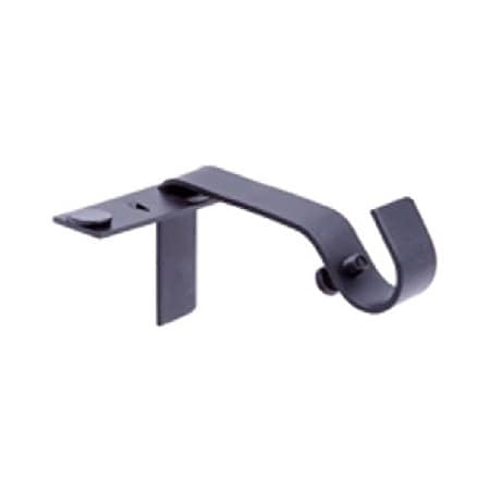 Kenney Mfg 58BLK Curtain Brackets KN76008V1